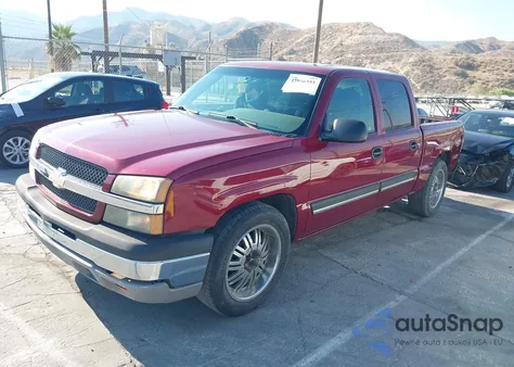 2005 Chevrolet Silverado 1500 Ls из США, поврежденный, VIN 2GCEC13T051301596